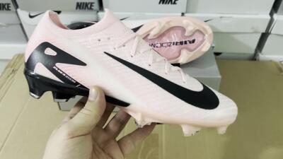 Nike Air Zoom Mercurial Vapor 16 Elite FG Low-Tops Soccer Cleats - Pink/Black/White