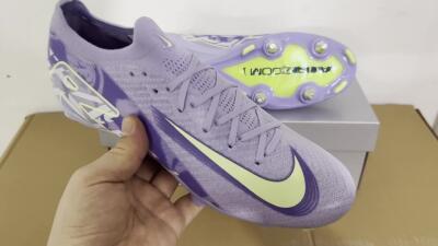 Nike Air Zoom Mercurial Vapor 16 Elite SG Low-Tops Soccer Cleats - Purple/Yellow/White