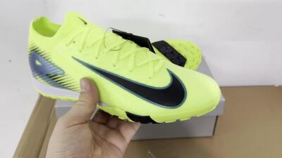 Nike Air Zoom Mercurial Vapor 16 Elite TF Low-Tops Soccer Shoes - Yellow/Black/Blue