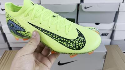 Nike Air Zoom Mercurial Vapor 16 Elite FG Low-Tops Soccer Cleats - Yellow/Black/Orange