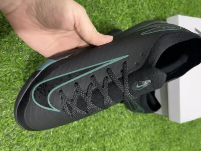 Nike Air Zoom Mercurial Vapor 16 Elite IC Low-Tops Soccer Shoes - Black/Blue/White