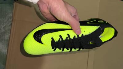 Nike Air Zoom Mercurial Vapor 16 Elite FG Low-Tops Soccer Cleats - Yellow/Black/Blue