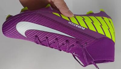 Nike Air Zoom Mercurial Superfly 10 Elite FG High-Tops Soccer Cleats - Red/White/Yellow