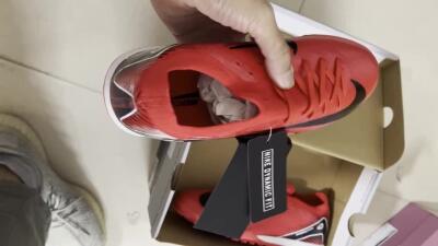 Nike Air Zoom Mercurial Vapor 16 Elite TF Low-Tops Soccer Shoes - Red/Black/White