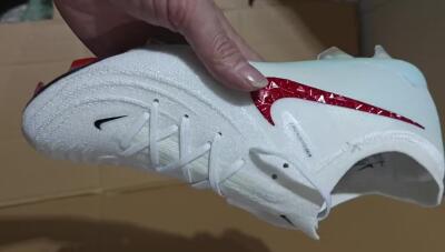 Nike Phantom Luna Elite FG Low-Tops Soccer Cleats - White/Red/Jade