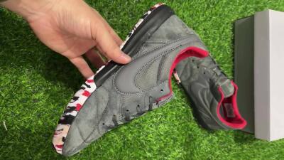 Nike Premier 2 Sala IC Low-Tops Soccer Shoes - Grey/Black/Red