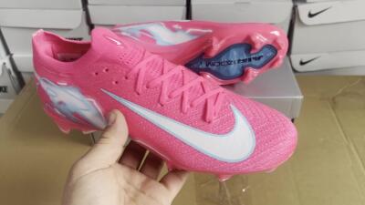 Nike Air Zoom Mercurial Vapor 16 Elite FG Low-Tops Soccer Cleats - Pink/White/Jade