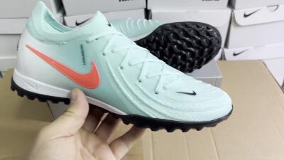 Nike Phantom Luna Elite TF Low-Tops Soccer Shoes - Jade/Red/White