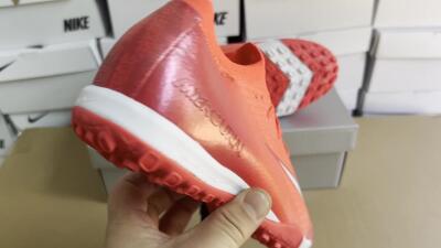 Nike Air Zoom Mercurial Vapor 16 Elite TF Low-Tops Soccer Shoes - Red/White