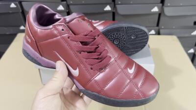 Nike Total 90 II IC Low-Tops Soccer Shoes - Red/Black/White