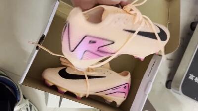 Nike Air Zoom Mercurial Vapor 16 Elite FG Low-Tops Soccer Cleats - Pink/Black