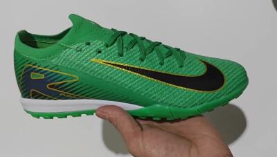 Nike Air Zoom Mercurial Vapor 16 Elite TF Low-Tops Soccer Shoes - Green/Black/Gold