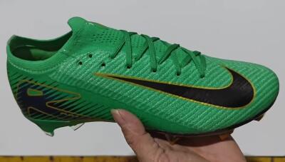 Nike Air Zoom Mercurial Vapor 16 Elite FG Low-Tops Soccer Cleats - Green/Black/Gold