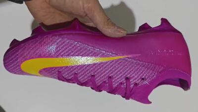 Nike Air Zoom Mercurial Vapor 16 Elite FG Low-Tops Soccer Cleats - Pink/Yellow