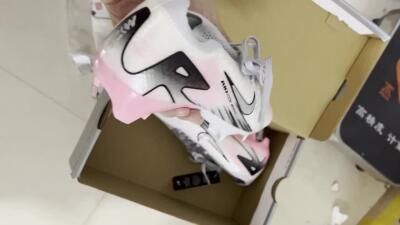 Nike Air Zoom Mercurial Vapor 16 Elite FG Low-Tops Soccer Cleats - Silver/Pink/Black