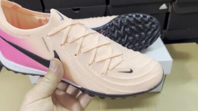 Nike Phantom GX 2 Elite TF Low-Tops Soccer Shoes - Pink/Black