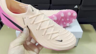 Nike Phantom GX 2 Elite AG Low-Tops Soccer Cleats - Pink/Black