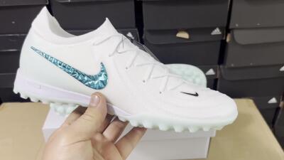 Nike Phantom GX 2 Elite TF Low-Tops Soccer Shoes - Beige/Green