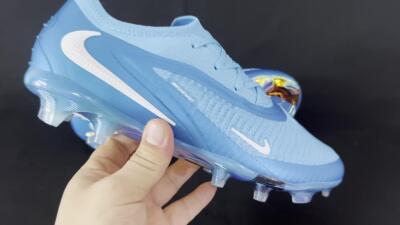 Nike Phantom 6 Low Elite FG Low-Tops Soccer Cleats - Jade/White/Gold