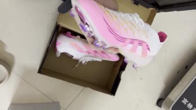 Adidas Predator 25 Elite FG Low-Tops Soccer Cleats - Pink/Gold/White