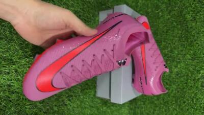 Nike Air Zoom Mercurial Vapor 16 Elite FG Low-Tops Soccer Cleats - Red/Black/Orange