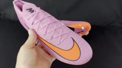 Nike Air Zoom Mercurial Vapor 16 Elite SG Low-Tops Soccer Cleats - Pink/Red/Black