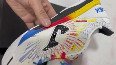 Joma Top Flex IC Low-Tops Soccer Shoes - Beige/Red/Yellow