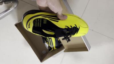 Adidas F50 Elite SG Low-Tops Soccer Cleats - Yellow/Black/Gold