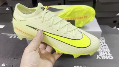 Nike Air Zoom Mercurial Vapor 16 Elite FG Low-Tops Soccer Cleats - Yellow/Black/Red