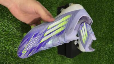 Adidas F50 Elite FG Low-Tops Soccer Cleats - Blue/Yellow/Silver