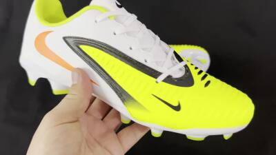Nike Phantom 6 Elite FG Low-Tops Soccer Cleats - Yellow/Black/Red