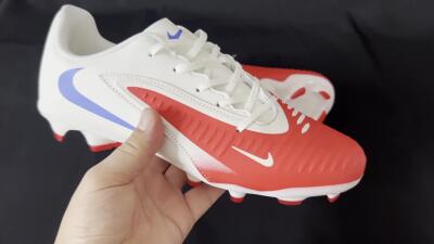 Nike Phantom 6 Elite Low FG Low-Tops Soccer Cleats - Red/White/Blue