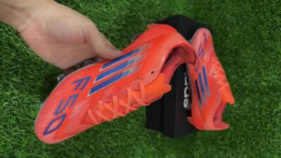 Adidas F50 Elite FG Low-Tops Soccer Cleats - Red/Blue/Silver