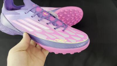 Adidas F50 Elite TF Low-Tops Soccer Shoes - Pink/Purple/Yellow