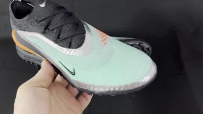 Nike Phantom 6 Elite TF Low-Tops Soccer Shoes - Jade/Silver/Black