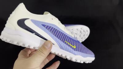 Nike Phantom 6 Elite TF Low-Tops Soccer Shoes - Blue/White/Jade