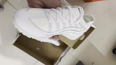 Nike Air Zoom Mercurial Vapor 16 Elite TF Low-Tops Soccer Shoes - White/Clean White/Black Accents