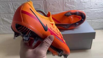 Nike Phantom GT 2 Elite FG Low-Tops Soccer Cleats - Orange/Black