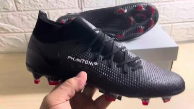 Nike Phantom GT 2 DF Elite FG High-Tops Soccer Cleats - Black