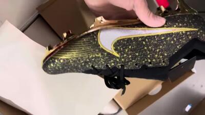 Nike Air Zoom Mercurial Vapor 15 Elite FG Low-Tops Soccer Cleats - Black/Gold