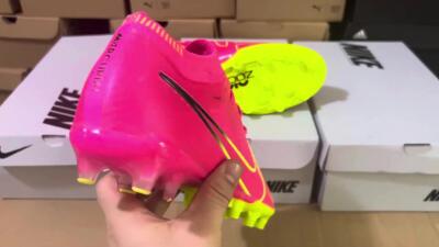 Nike Air Zoom Mercurial Vapor 15 Elite FG Low-Tops Soccer Cleats - Red/Yellow/Black