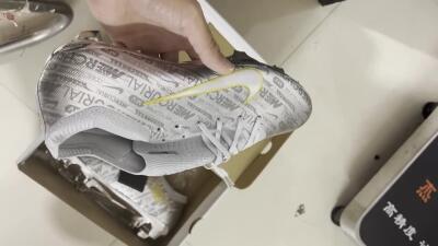 Nike Air Zoom Mercurial Vapor 15 Elite FG Low-Tops Soccer Cleats - Sliver/Gold/Rainbow