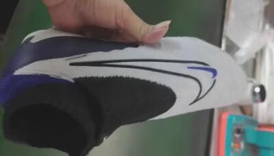 Nike Phantom GX Elite DF FG High-Tops Soccer Cleats - White/Blue/Black