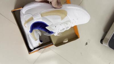 Nike Street Gato IC Low-Tops Soccer Shoes - White/Pink/Blue