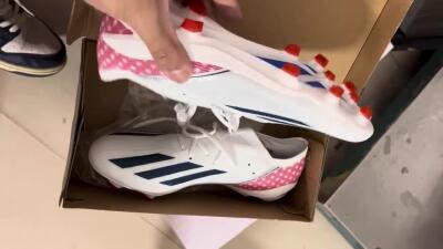 Adidas X Speedportal.1 FG Low-Tops Soccer Cleats - White/Black/Red