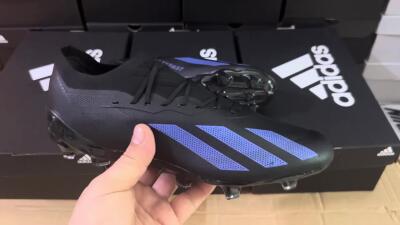 Adidas X Speedportal .1 2022 World Cup FG Low-Tops Soccer Cleats - Black/Blue