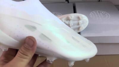 Adidas X Crazyfast+ LL FG Low-Tops Soccer Cleats - White/White/White