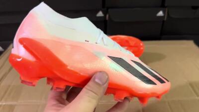 Adidas X Crazyfast.1 FG Low-Tops Soccer Cleats - White/Red/Black