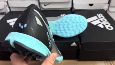 Adidas X Crazyfast.1 TF Low-Tops Soccer Shoes - Blue/Silver/Black