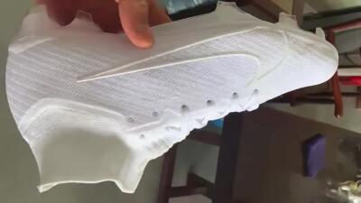 Nike Air Zoom Mercurial Superfly 9 Elite Change Color In Sunlight FG High-Tops Soccer Cleats - White/Purple